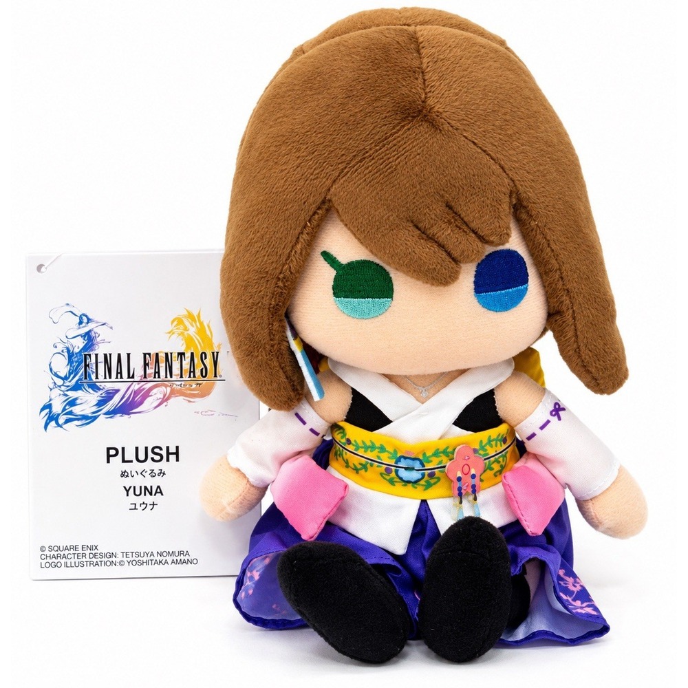 Square Enix Final Fantasy X Yuna Plush Doll FF10-037 NWT 2026